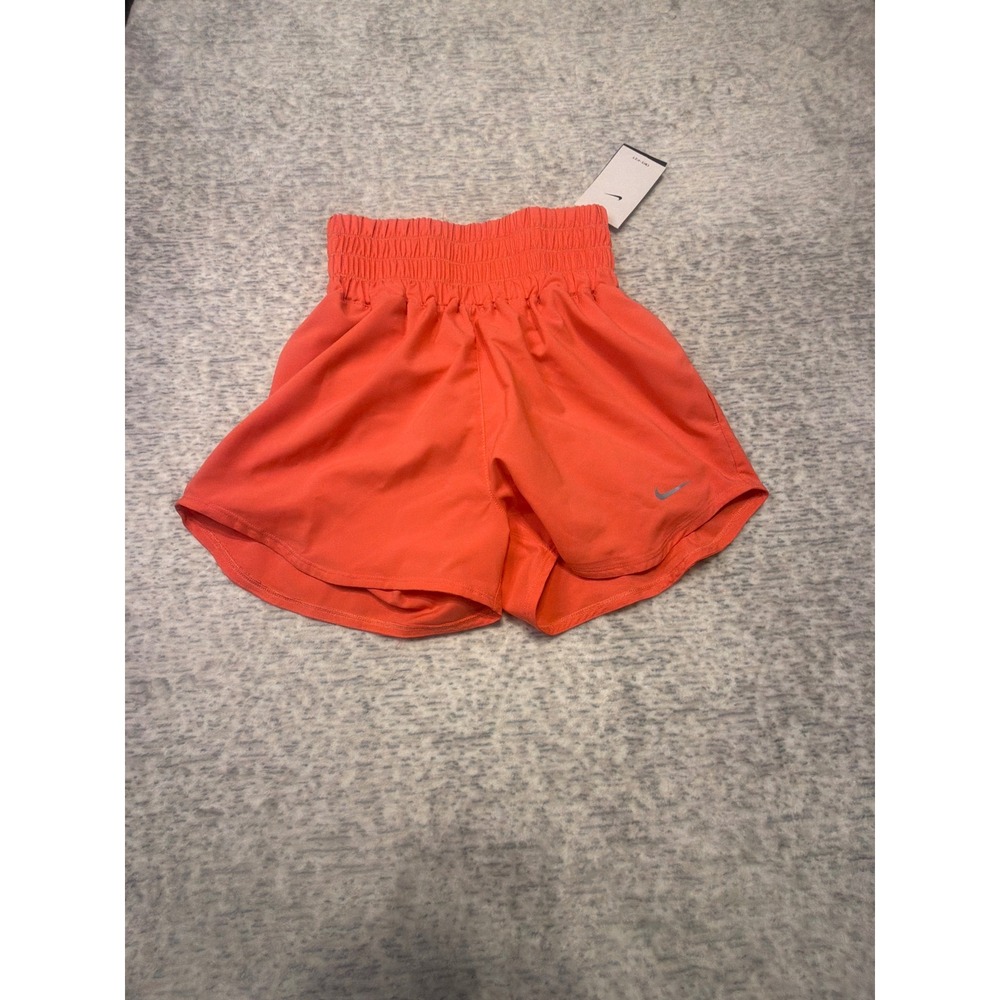 Nike Dri Fit Loose Fit Womens Training Running Shorts XS Coral NWT